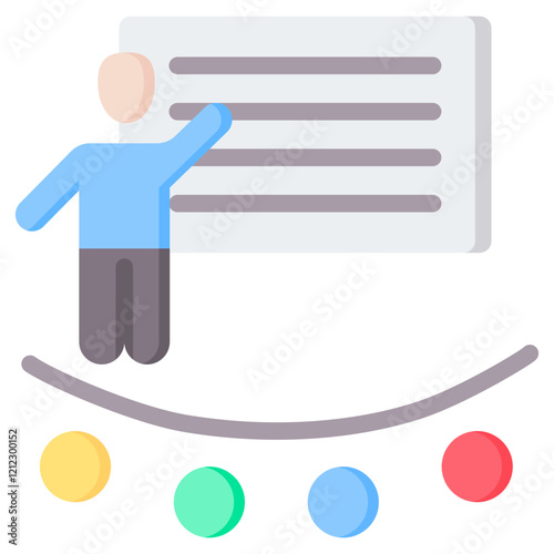 Lectures Flat Icon