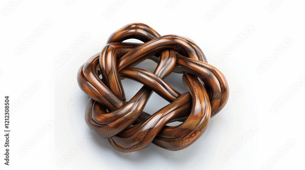 3D Knot with a Complex and Intricate Design 3D Knot with a Complex and Intricate Design