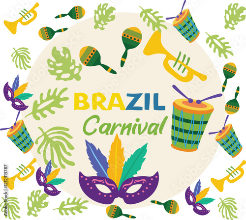 Brazil Carnival party