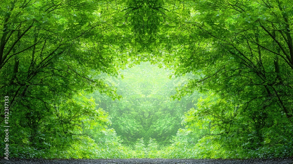 Lush green forest path, sunlight, nature, mystical, background, calming, wallpaper Lush green forest path, sunlight, nature, mystical, background, calming, wallpaper
