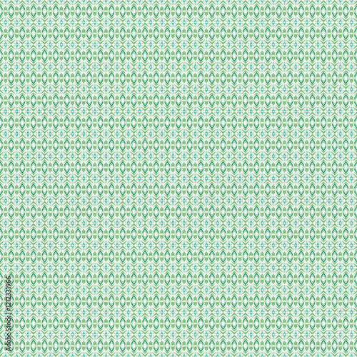 Elegant Green and White Geometric Pattern photo