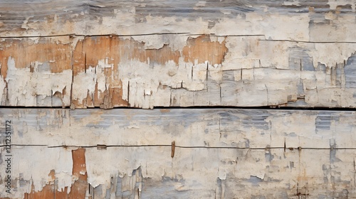 Detailed Deteriorating Wooden Fence  Texture Background For Design Projects