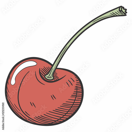 illustration of cherry