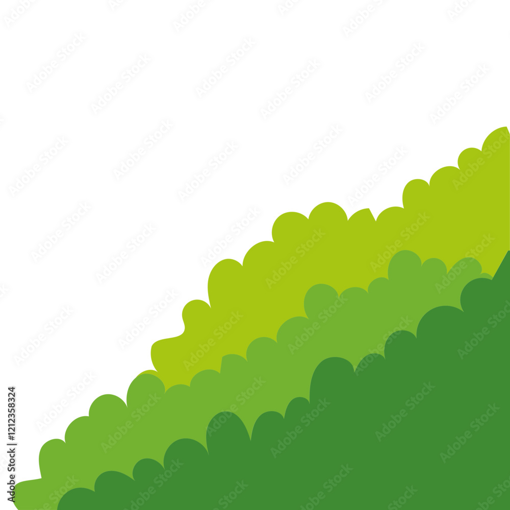 Obraz premium Grass Vektor Art