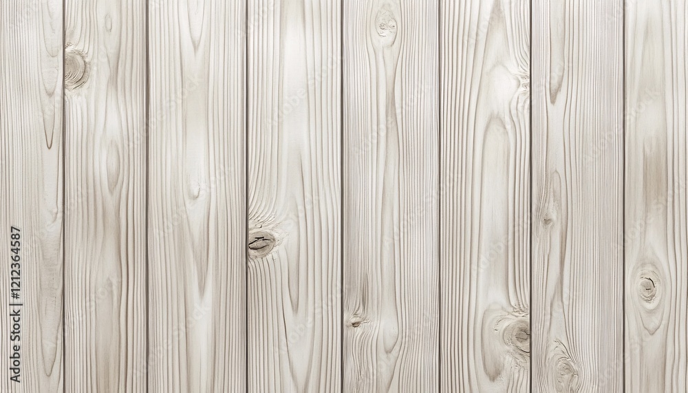Obraz premium Smooth Ash Wood Panel Texture with Subtle Grain Lines - Wood Texture
