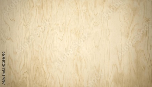 Smooth pale birch plywood showcasing a clean surface texture, perfect for highlighting the natural beauty of wood. Ideal for design inspiration and showcasing wood texture.
