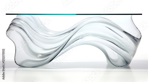 3d rendered illustration of a glass