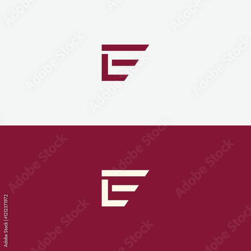 LE, EL Alphabets Letters Logo Monogram. EL Letter Logo Design vector Template.