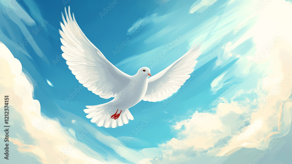 A bird soaring through the sky in flight A bird soaring through the sky in flight