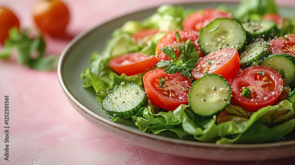 Refreshing Tomato and Cucumber Salad: A Vibrant and Healthy Meal Refreshing Tomato and Cucumber Salad: A Vibrant and Healthy Meal