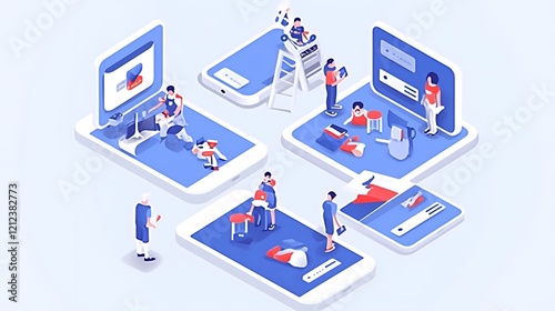 Teamwork, website development, app design, mobile interface.