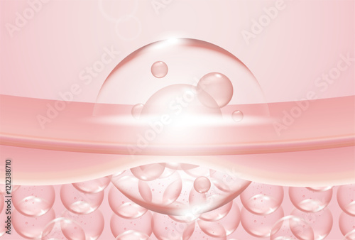 Serum that is absorbed into the deepest layers of the skin
