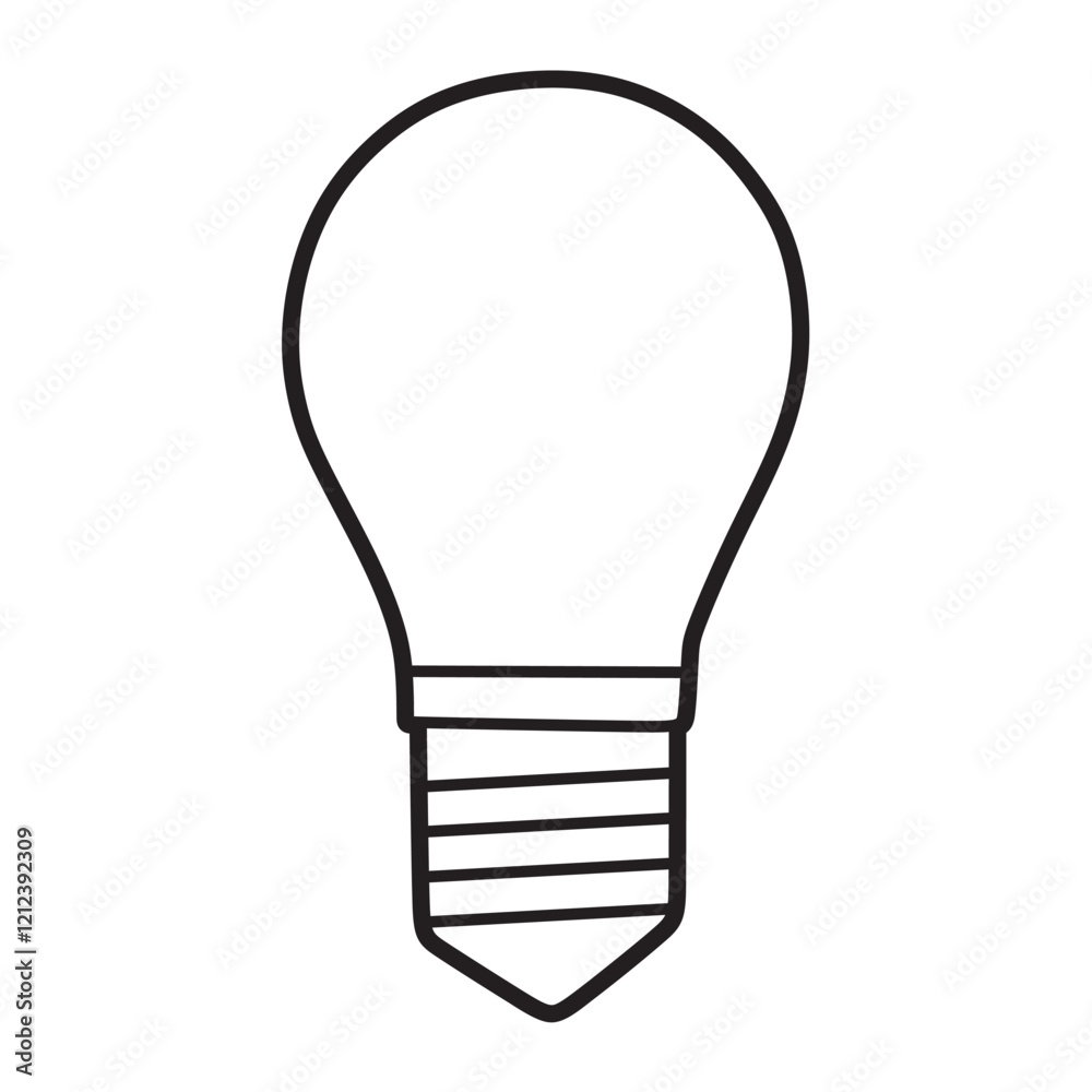 simple black and white led light vector simple black and white led light vector