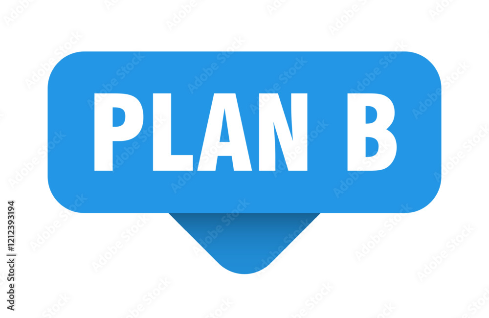 plan b sticker. plan b sign on transparent background plan b sticker. plan b sign on transparent background