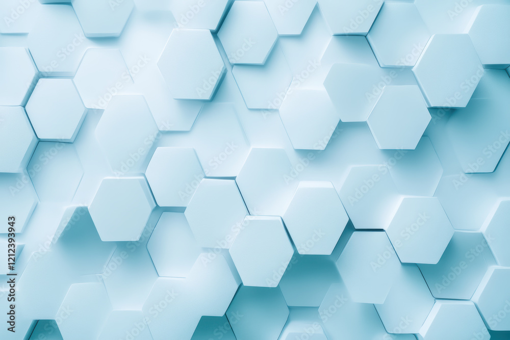 Blue hexagonal pattern background with geometric shapes creating a modern abstract texture Blue hexagonal pattern background with geometric shapes creating a modern abstract texture