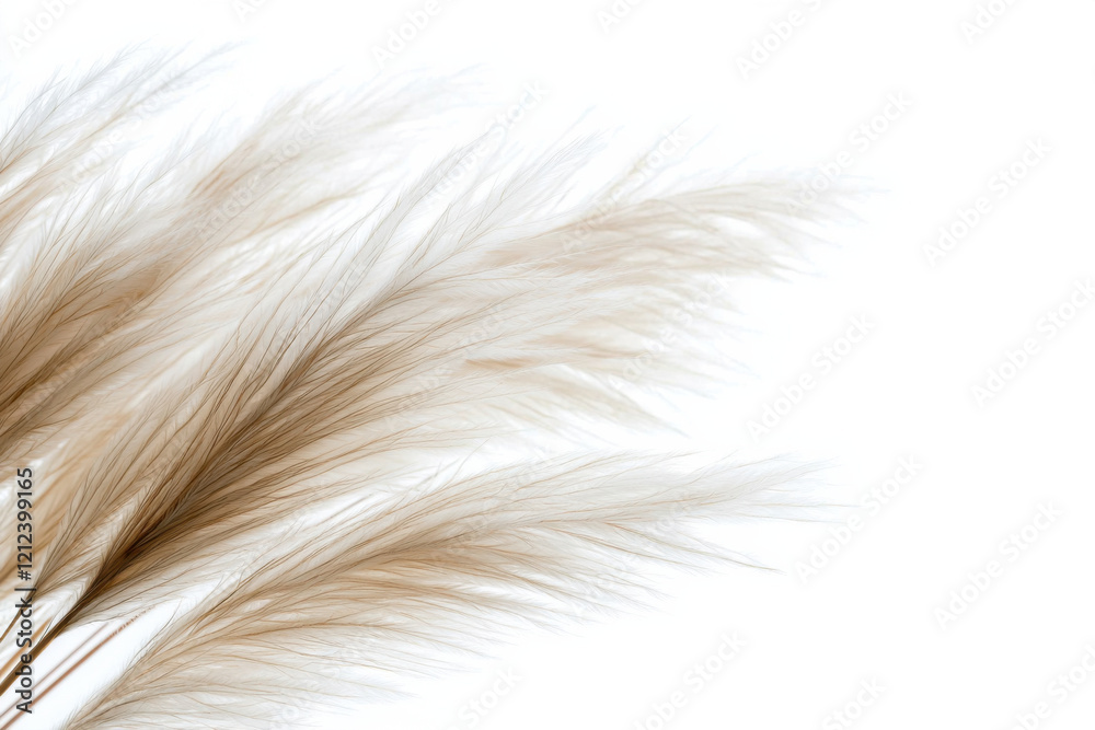 Soft and feathery pampas grass in neutral tones, perfect for decor Soft and feathery pampas grass in neutral tones, perfect for decor