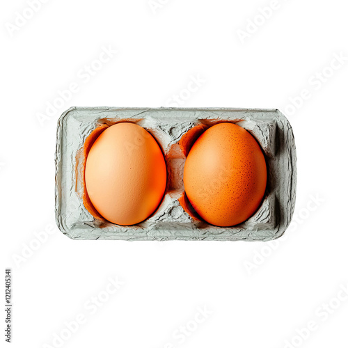 Eco-friendly egg packaging kitchen png format minimalist design sustainable choice photo