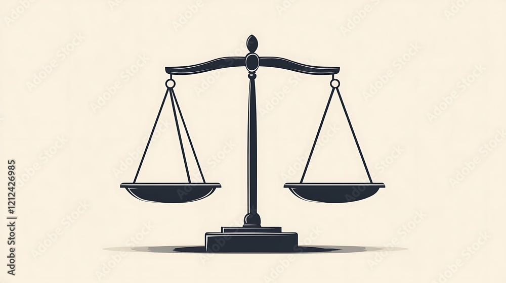 Justice scale graphic design Justice scale graphic design