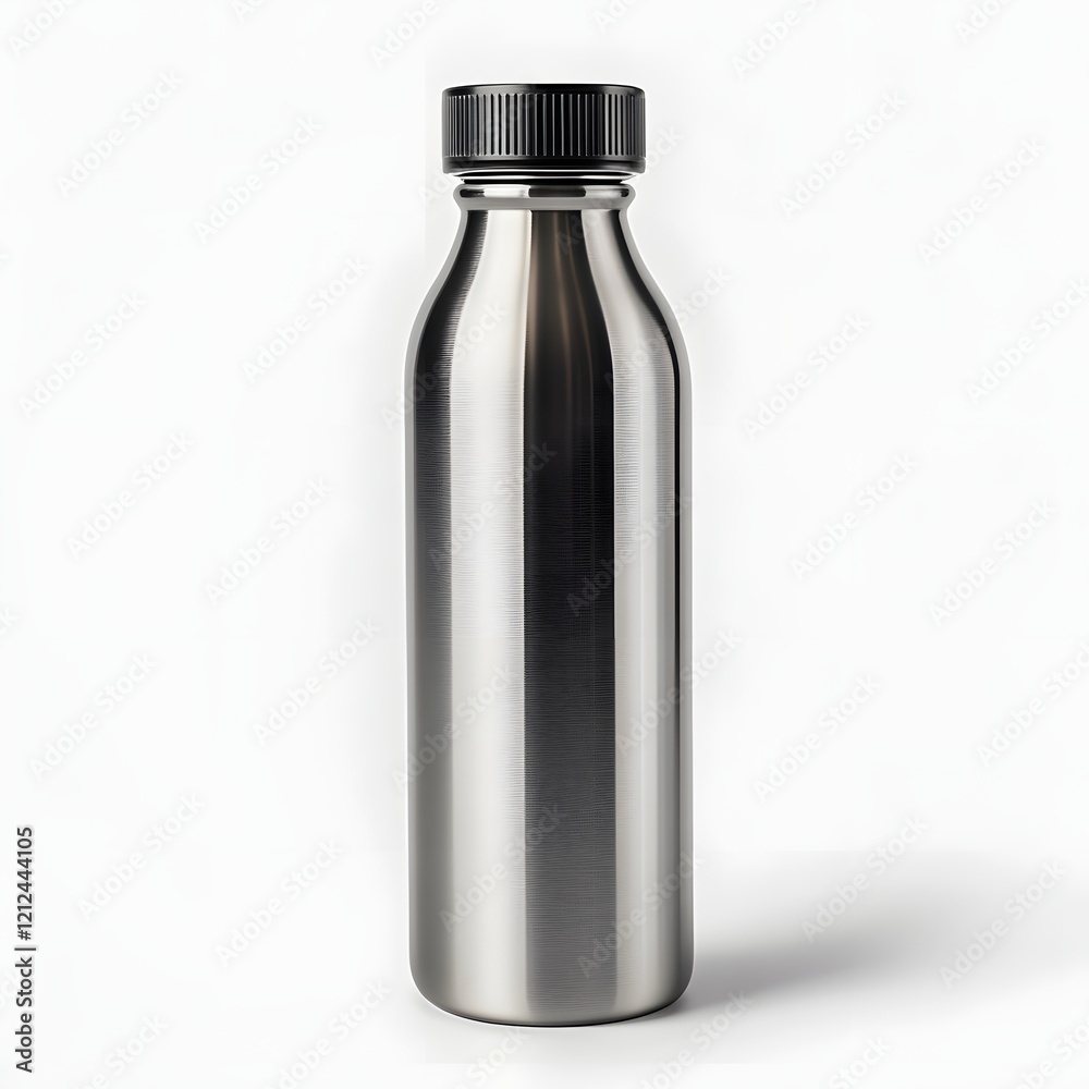 Sleek Metal Bottle Design: Cap & Features Sleek Metal Bottle Design: Cap & Features