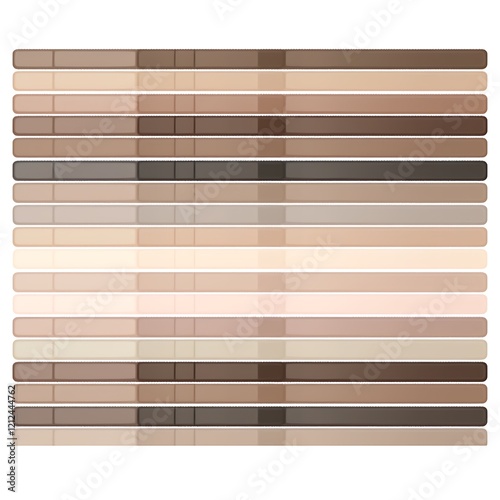 Abstract brown and beige horizontal stripes.