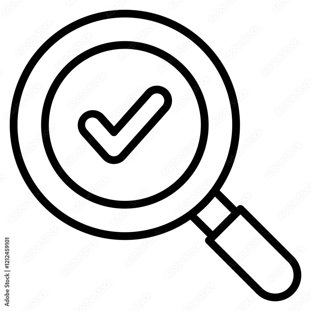 Investigation Icon Element For Design Investigation Icon Element For Design