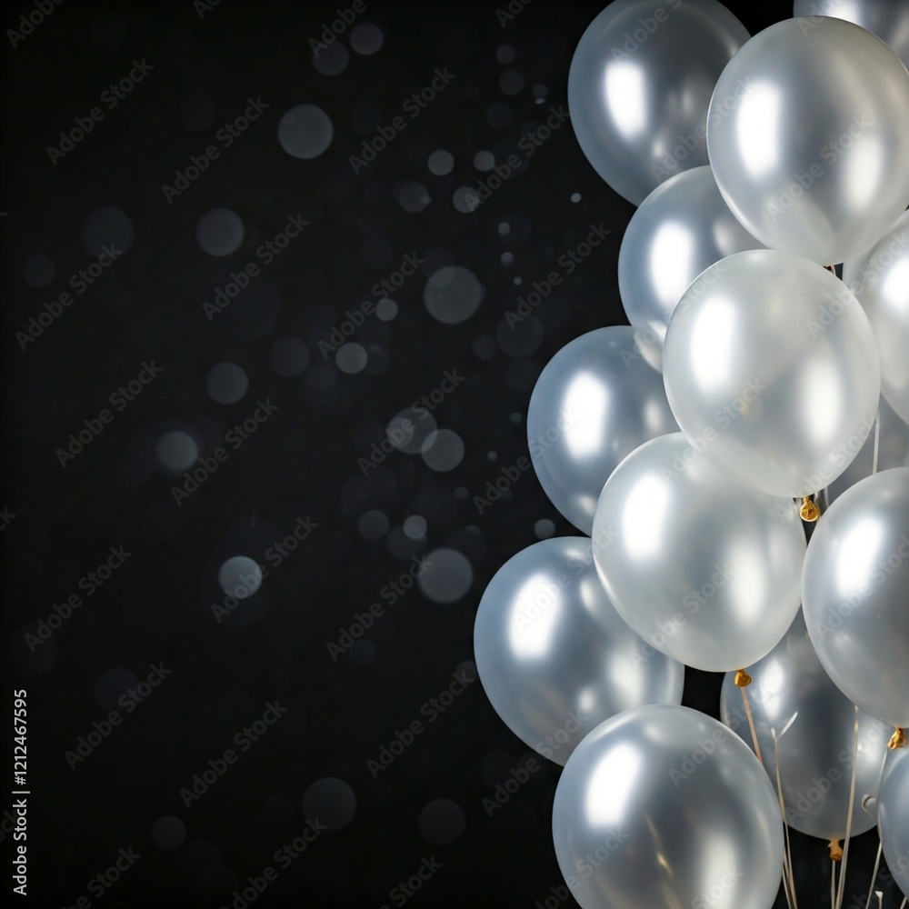 Fototapeta premium Birthday, Christmas & New Years Celebration Backgrounds, Items and Concepts