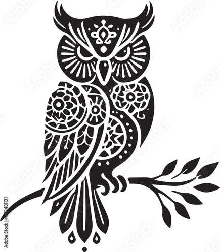 Owl Vector Silhouettes