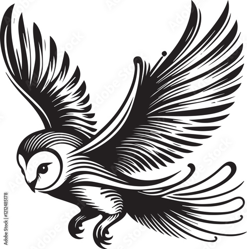 Owl Vector Silhouettes