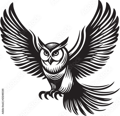 Owl Vector Silhouettes