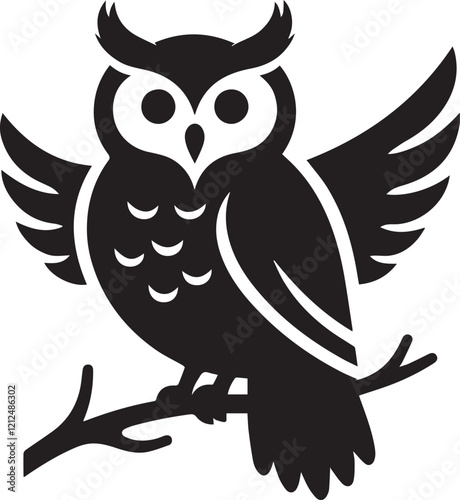 Owl Vector Silhouettes