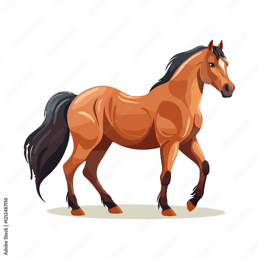 Fototapeta premium Horse vector illustration