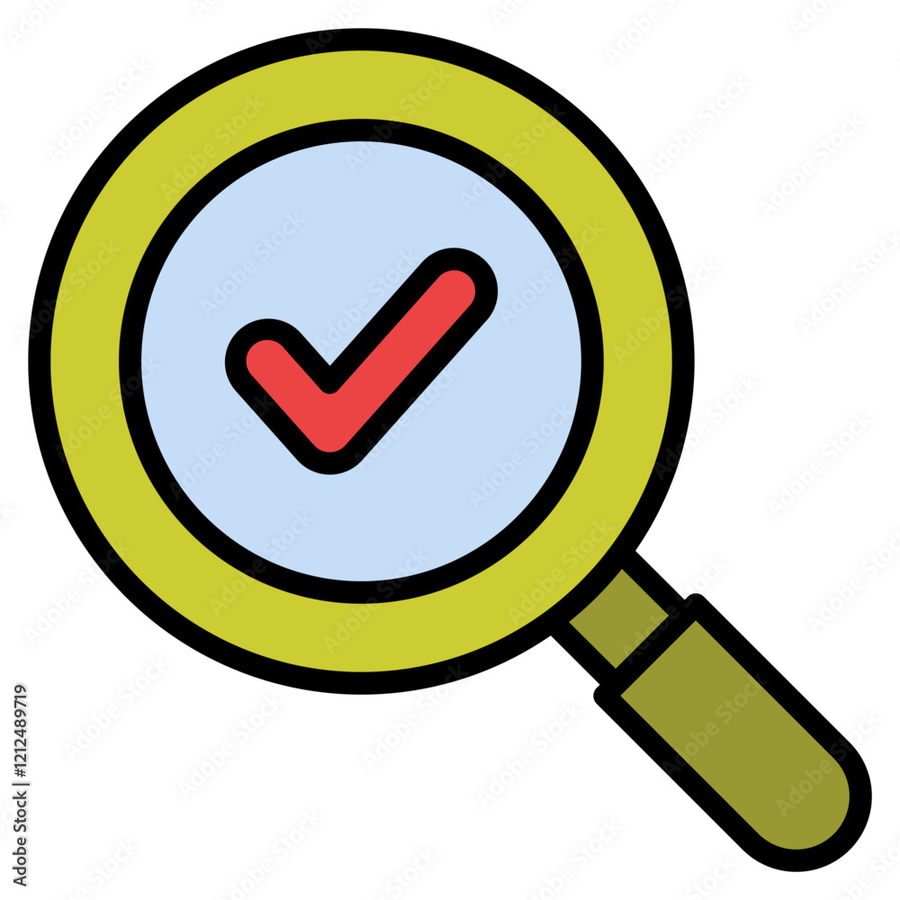 Investigation Icon Element For Design Investigation Icon Element For Design