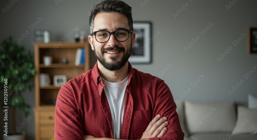 Obraz premium businessman with laptop