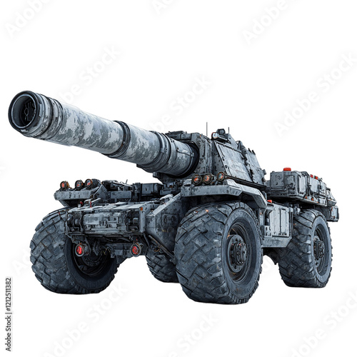 Modern towed artillery png
 photo