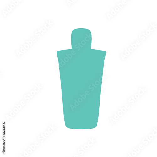 colorful perfume bottle vector