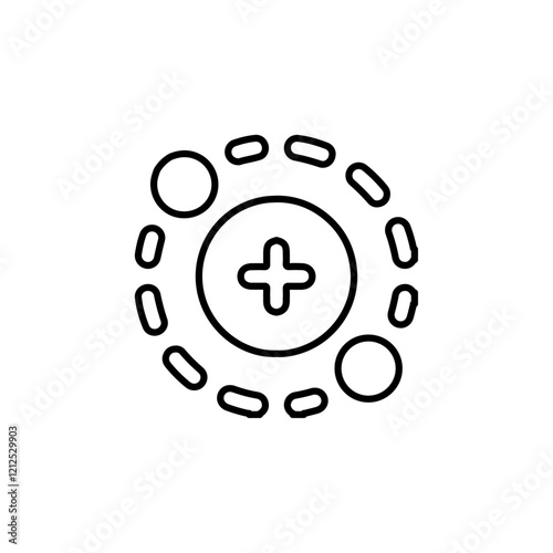 ion icon Simple outline illustration