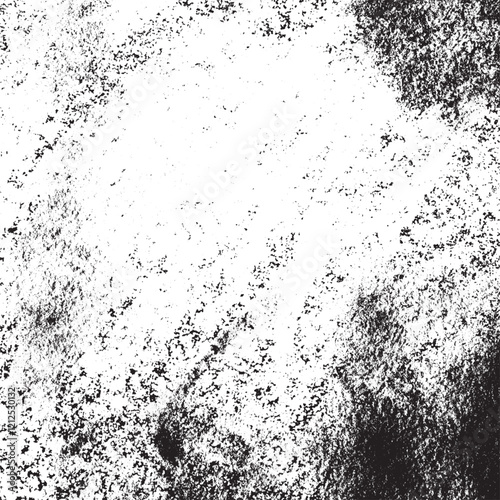 Grunge texture, distressed background. Vector abstract noise textured effect. Rough rustic texture overlay with fine dust grains isolated on white background. Vector illustration