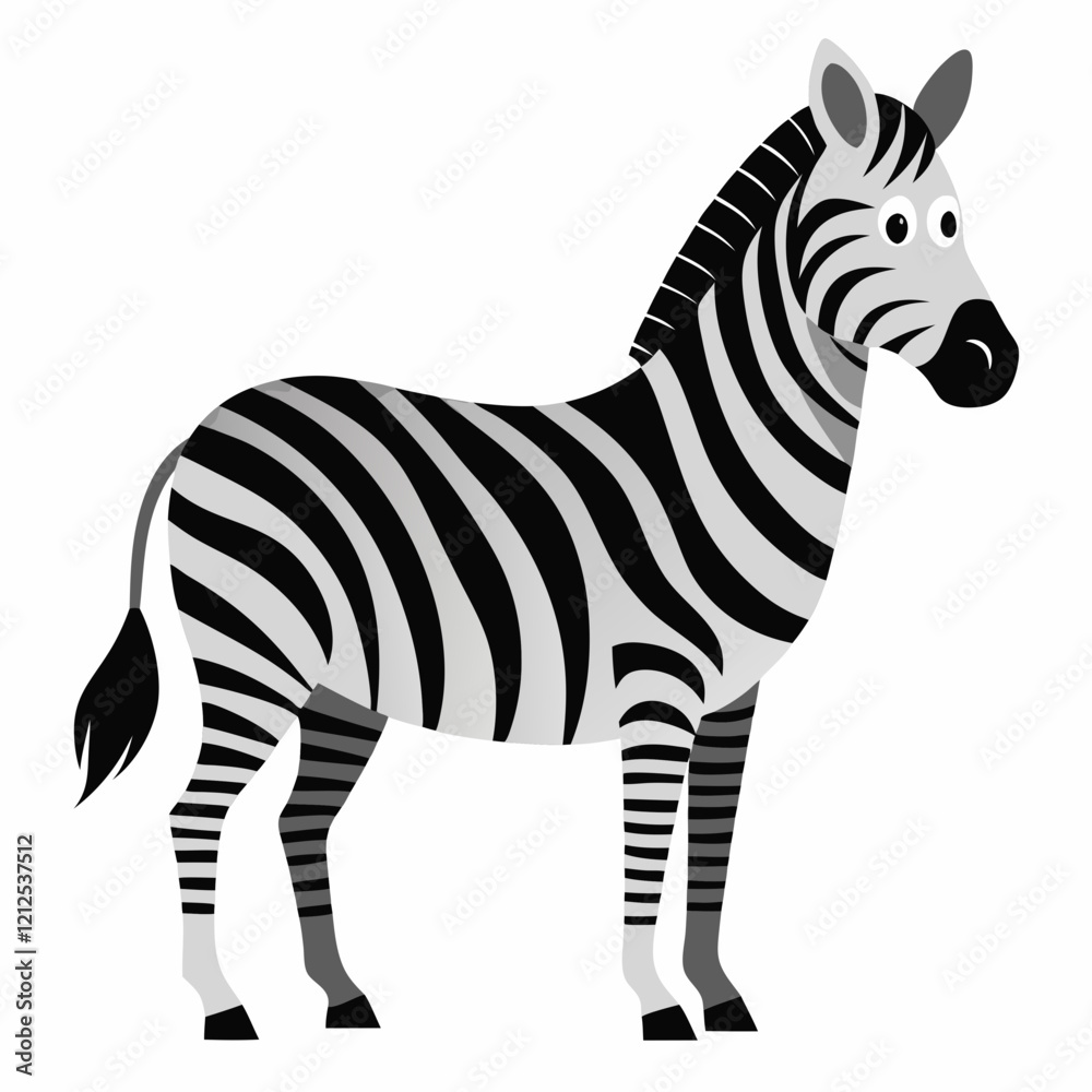 Fototapeta premium zebra vector illustration