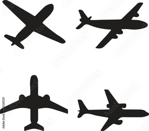 set of airplanes