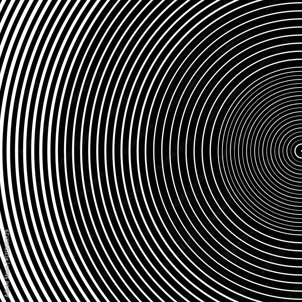 Abstract vector circle halftone black background. Gradient retro line pattern design. Universal template Abstract vector circle halftone black background. Gradient retro line pattern design. Universal template