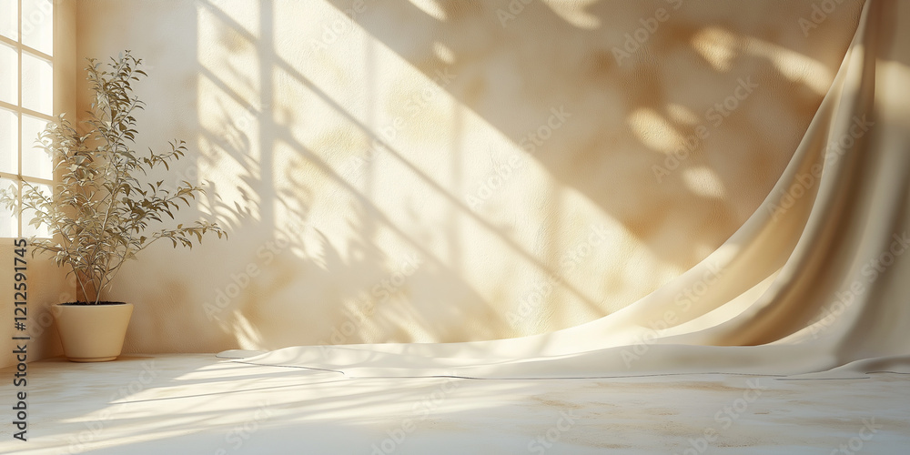 Tranquil natural scene indoor setting minimalist photography soft lighting serene viewpoint concept of calmness and peace Tranquil natural scene indoor setting minimalist photography soft lighting serene viewpoint concept of calmness and peace