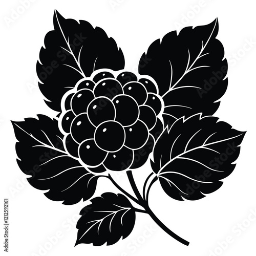 cloudberry silhouette