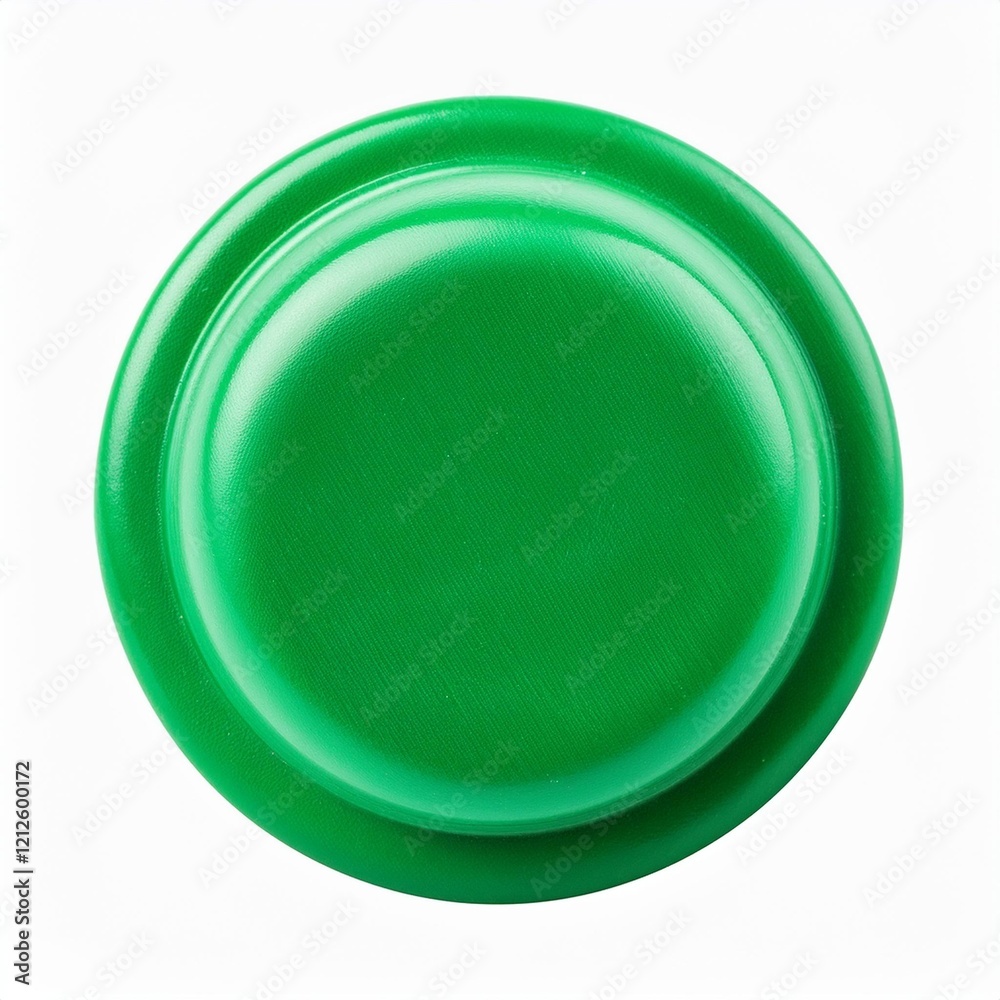 green plate isolated on white background green plate isolated on white background