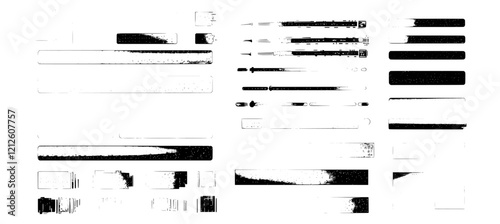 A compilation of glitch effects with digital decay components, including distorted visuals, pixelated color fringes, and data corruption, aimed at producing aesthetic and futuristic multimedia