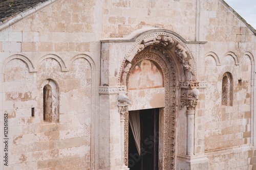 church of the holy Mary in Cerrate near Lecce in Apulia  Southern Italy
