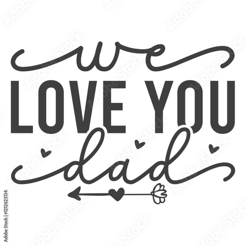 Father's Day Saying SVG Design