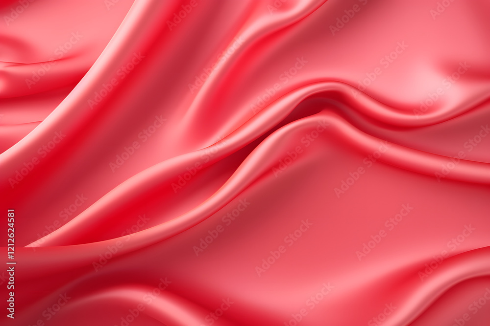 Obraz premium Photo texture background of red satin