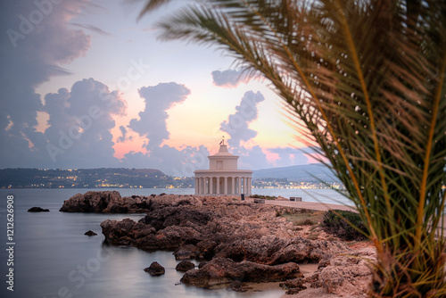 Lighthouse of St. Theodore, Argostoli, Kefalonia island Greece photo