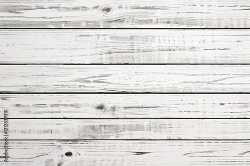 White Wood background. White wood texture. Light wood pattern. White color.