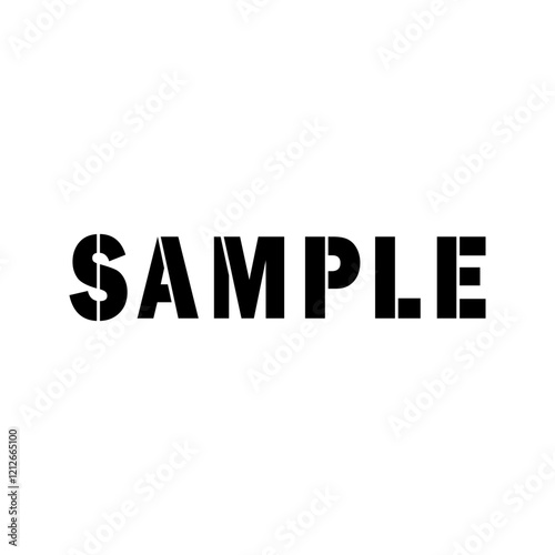 Sample icon design template